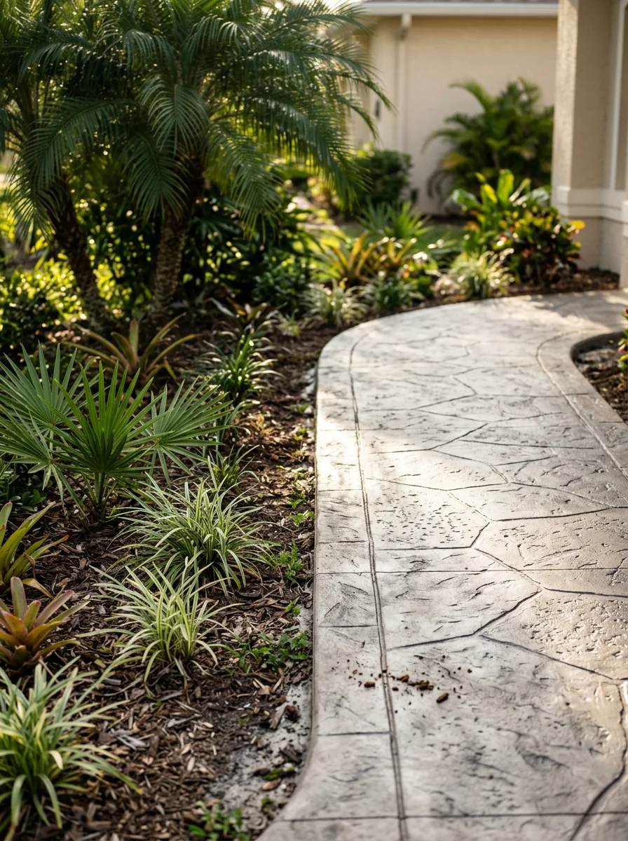 Close-up of quality workmanship on a Ft. Myers property exterior detail.