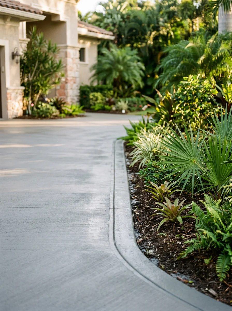 Close-up of professional workmanship on a West Palm Beach home exterior.